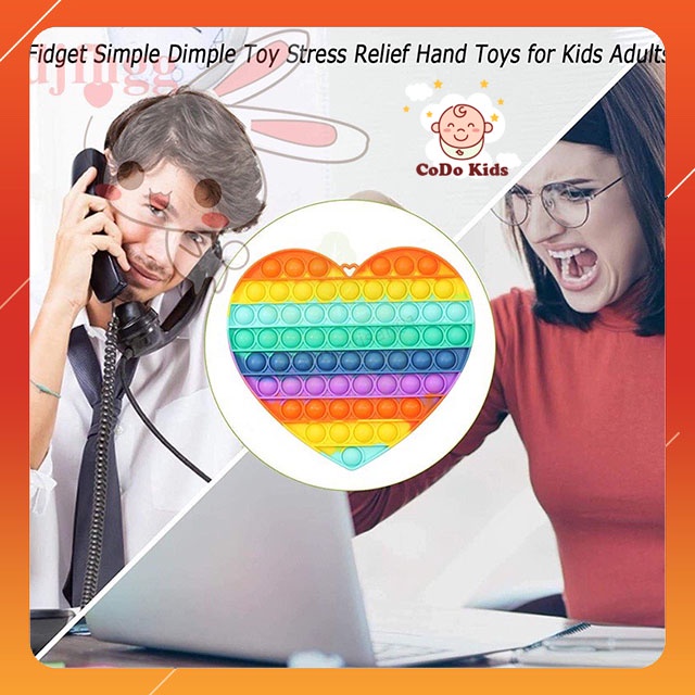 Đồ Chơi Giải Trí Thông Minh Pop It, Bop It Xả Stress Siêu Hot