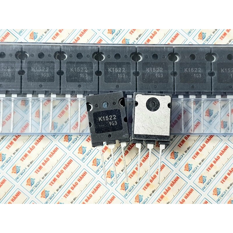 K1522, 2SK1522 Mosfet kênh N 50A 500V TO-3P