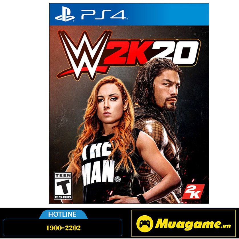  Đĩa Game PS4 WWE 2K20 Hệ US