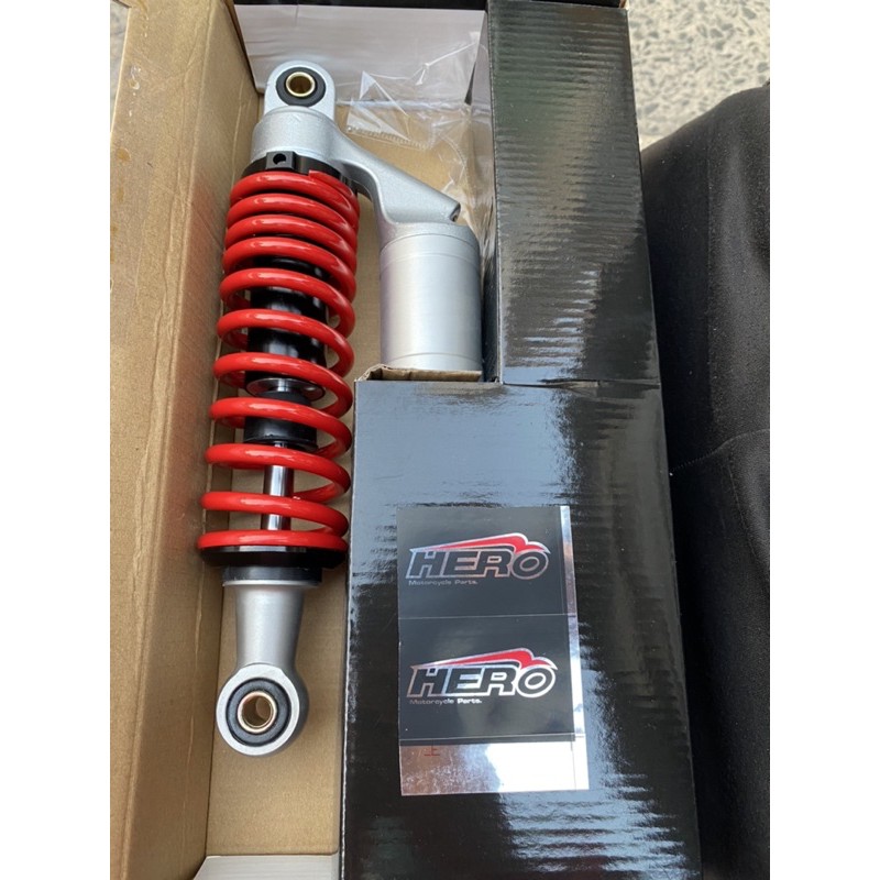 Phuộc sau nitron bình dầu lò xo đỏ cho các xe dream wave sirius jupiter taurus cub 280 cub 330 ..