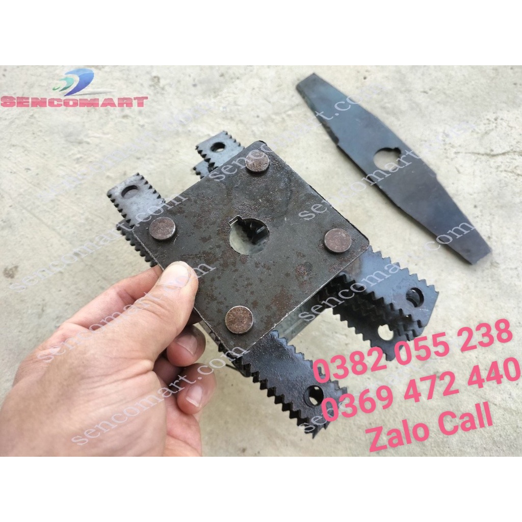 Bộ búa nghiền, dao nghiền bột trong máy xát gạo mini gia đình