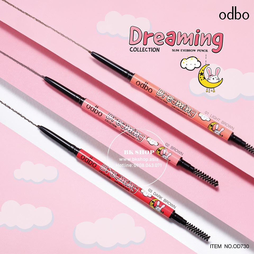 [Dạng Vặn] Chì Kẻ Mày Sắc Nét Odbo Dreaming Slim OD730 | BigBuy360 - bigbuy360.vn