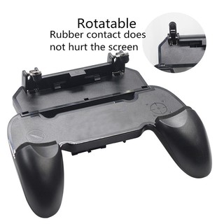 W10  Mobile Game Trigger Fire Button Handle Grip Shooter Controller PUBG W10