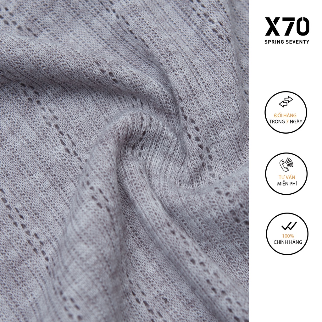 Áo Thun Nữ Trơn Thiết Kế Cổ Tròn Tay Dài Hoạ Tiết Cách Điệu Thời Trang X70 - 00300041