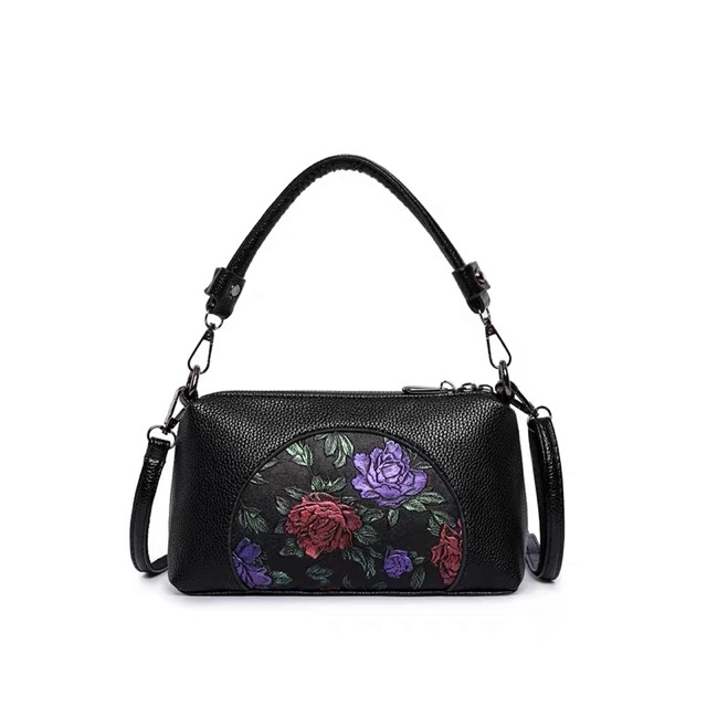 TX49 TÚI XÁCH TAY HOẶC ĐEO CHÉO  NỮ THUÊ HOA