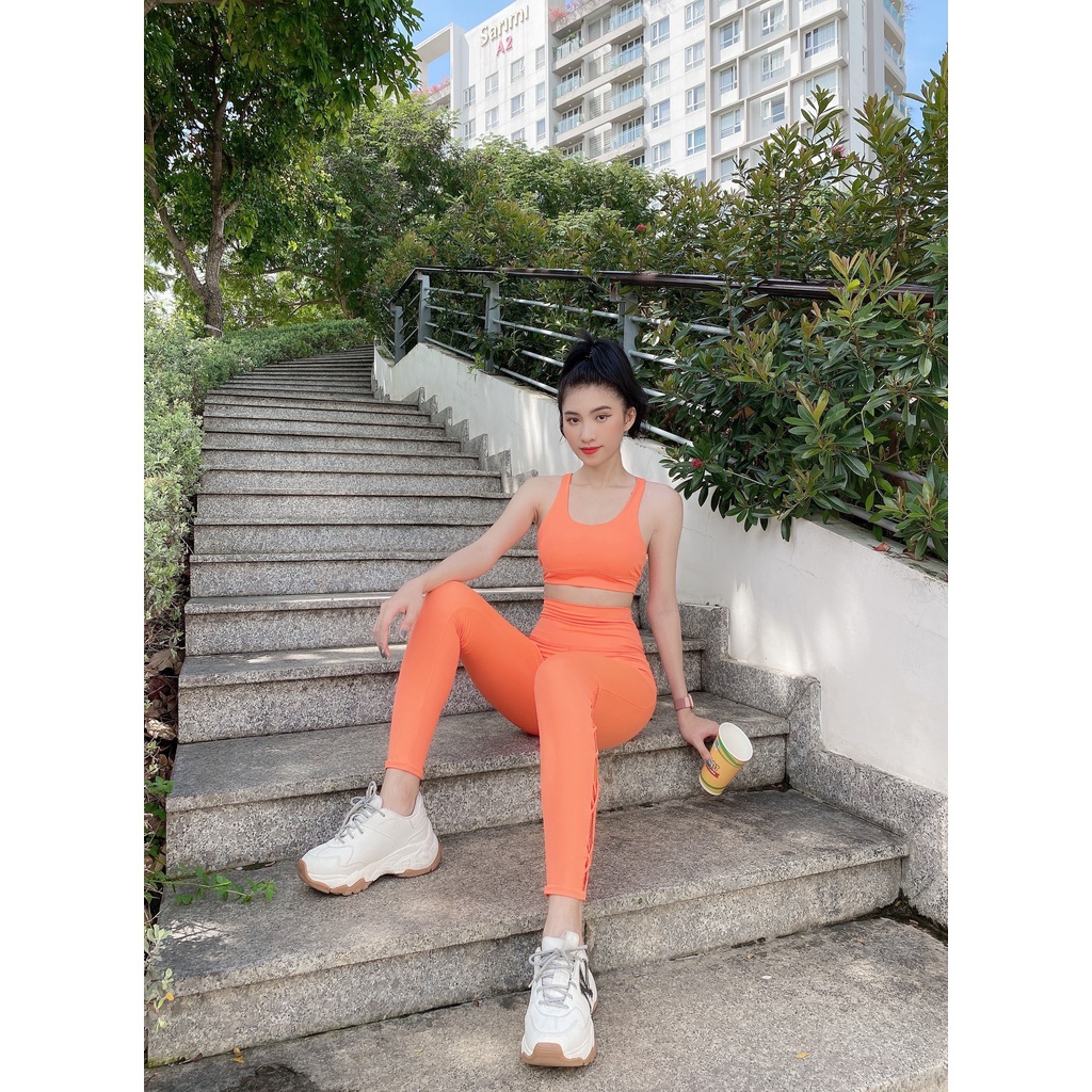 Đồ tập Yoga, tập Gym, tập thể thao, hãng LeeQueen đan dây chân