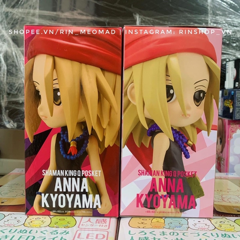 [MÔ HÌNH CHÍNH HÃNG] Mô Hình Anna Kyoyama - Shaman King Q-posket Figure