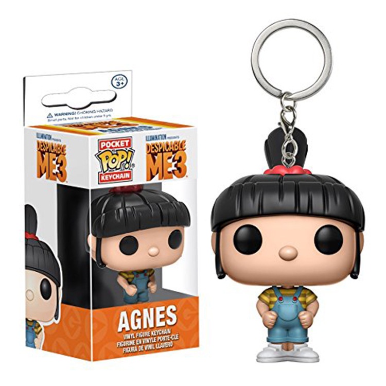 Funko Pop Móc Khóa Hình Minions Despicable Me 3 Dễ Thương