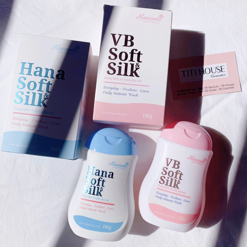 Dung dịch vệ sinh Hana Soft Silk
