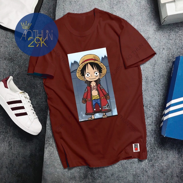 ÁO MÀU ĐEN - ÁO THUN UNISEX MANGA ONE PIECE