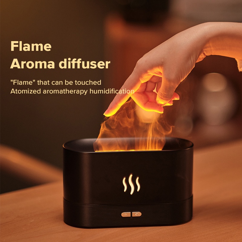 Máy khuếch tán tinh dầu cấp ẩm JOYOUNG tạo hình ngọn lửa cắm USB JOY172