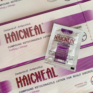 5 Gói Dầu Gội Haicneal chống Gàu, Ngứa Da Đầu. Hàng Tốt gói 5ml
