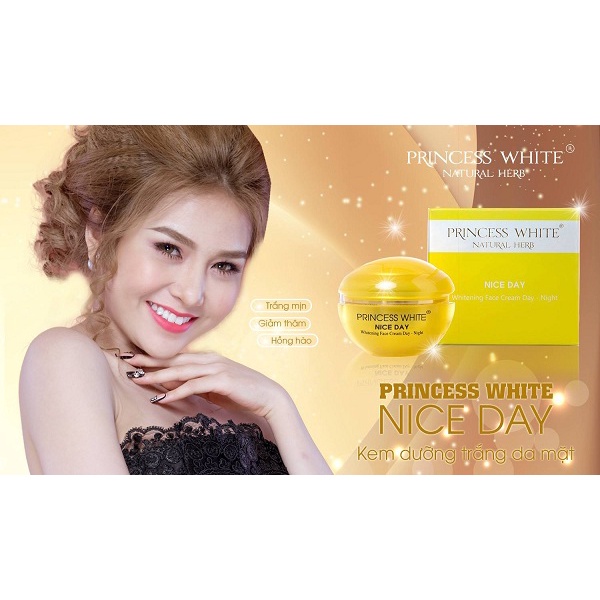 KEM NICE DAY DƯỠNG DA MẶT TRẮNG HỒNG HIỆU QUẢ NHẤT PRINCESS WHITE
