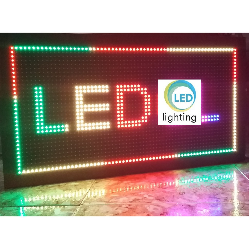 COMBO BIỂN LED MA TRẬN 4 TẤM MODULE P10 FULLCOLOR TRONG NHÀ