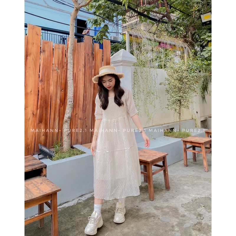 Váy bánh bèo đi biển | BigBuy360 - bigbuy360.vn