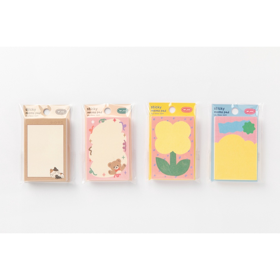 Giấy Dán Ghi Chú ARTBOX Hàn Quốc Hoạt Tiết Xinh Xắn