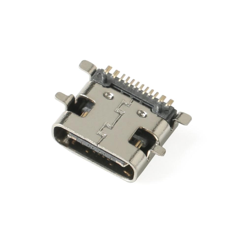 CLEOES Đầu Nối Cổng Sạc Micro USB 3.1 Cái Type-C 16pin DIY