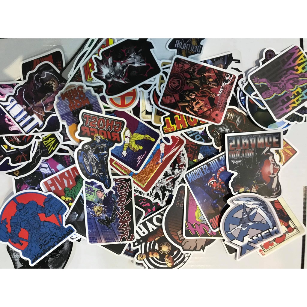 Tem dán sticker - Marvel