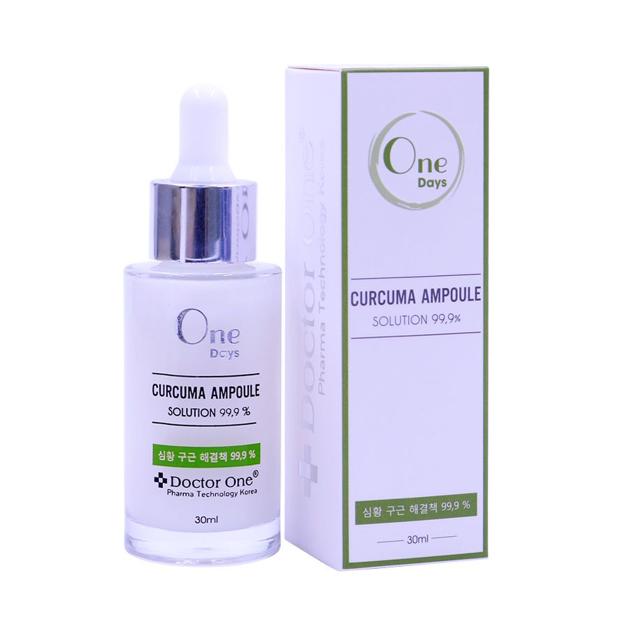 AMPOULE Tinh Chất Nghệ Trắng Mờ Nám Sáng Da Doctor One