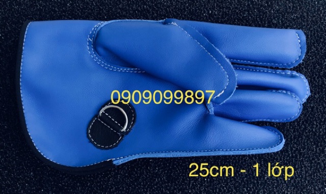 Găng tay da bò cao cấp 1 lớp 25cm