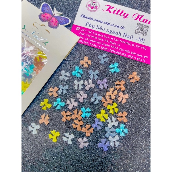 Charm nail gắn  móng, charm móng tay gắn móng  siêu hot với mẫu nơ và mẫu thú nhựa cute dễ thương hot hit hien nay.