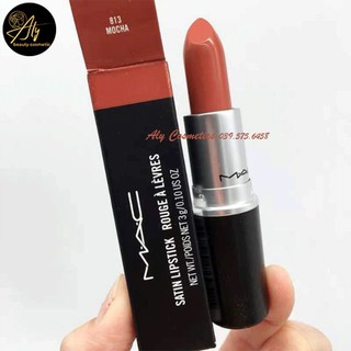 [CHUẨN AUTH 100%] Son MAC 813 Mocha Cam đất quyến rũ