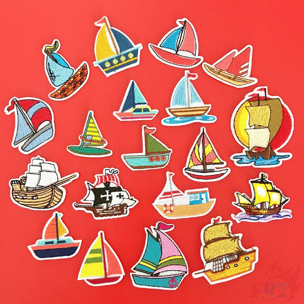 Miếng dán ủi quần áo hình chiếc thuyền