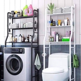 Sẵn hàng Kệ để đồ sau máy giặt, nhà tắm tiện lợi tiết kiệm không gian