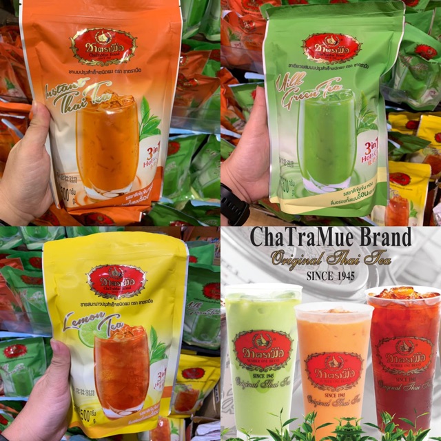 (500gram) Trà Hoà Tan CHATRAMUE Thái Lan