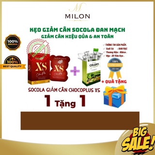 Giảm Cân Hiệu Quả, Kẹo Giảm Cân Socola XS Đan Mạch, Giảm Mỡ Béo Toàn Thân, Hộp/20 viên [ Sản Phẩm An Toàn, Chính Hãng ]