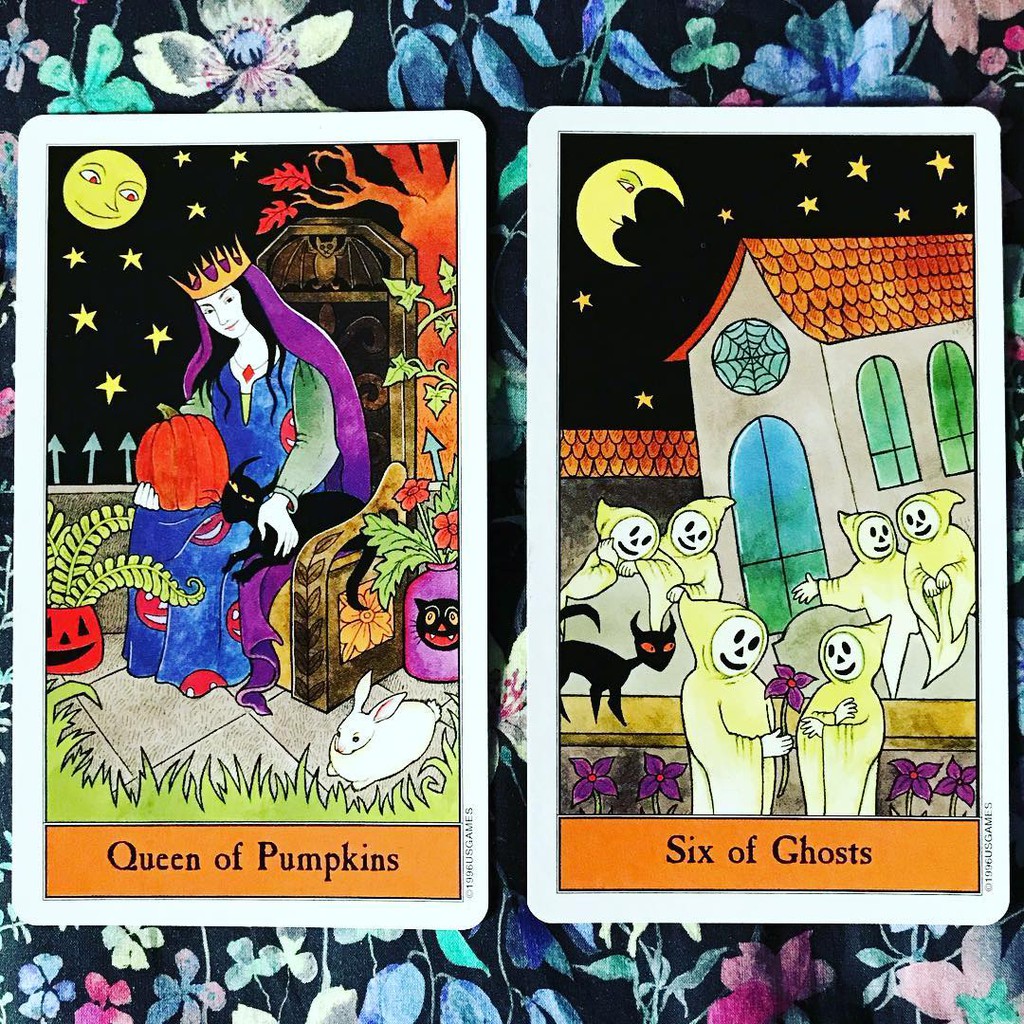 Bài Halloween Tarot Deck (Guu Tarot Shop)