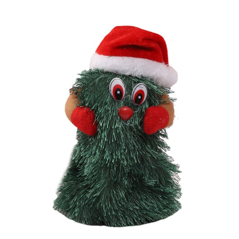 QQ Búp Bê Hình Ông Già Noel Nhảy Múa Xinh Xắn Trang Trí Cây Thông Giáng Sinh