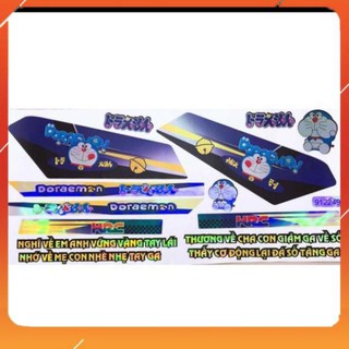 Tem chế dream doremon 7 màu 3 lớp chống phai
