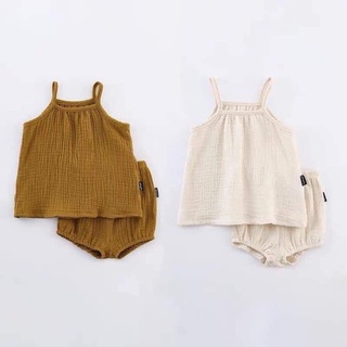 Bộ bé gái 2 dây kèm quần