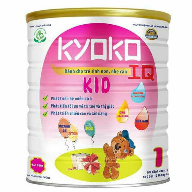 Sữa kyoko từ 0-12 tháng