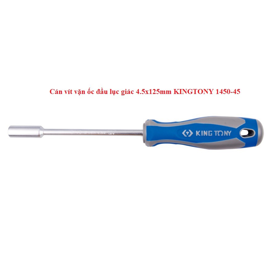 Cán vít vặn ốc đầu lục giác 4.5x125mm KINGTONY 1450-45