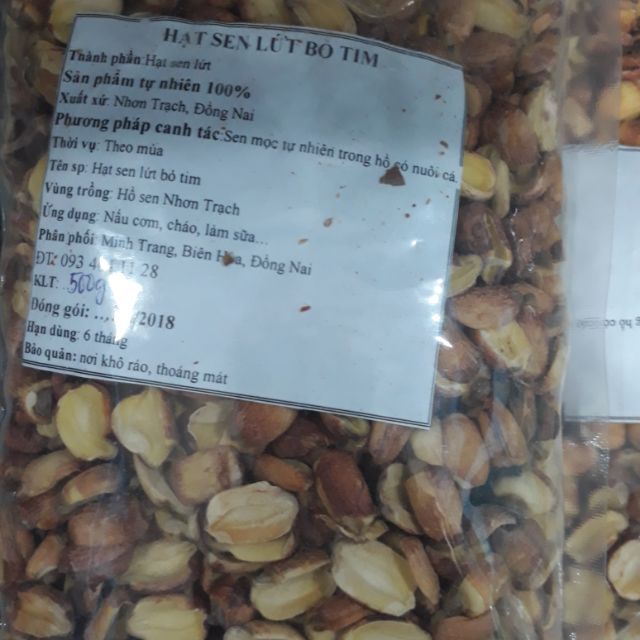 Hạt sen lứt khô (500gr)