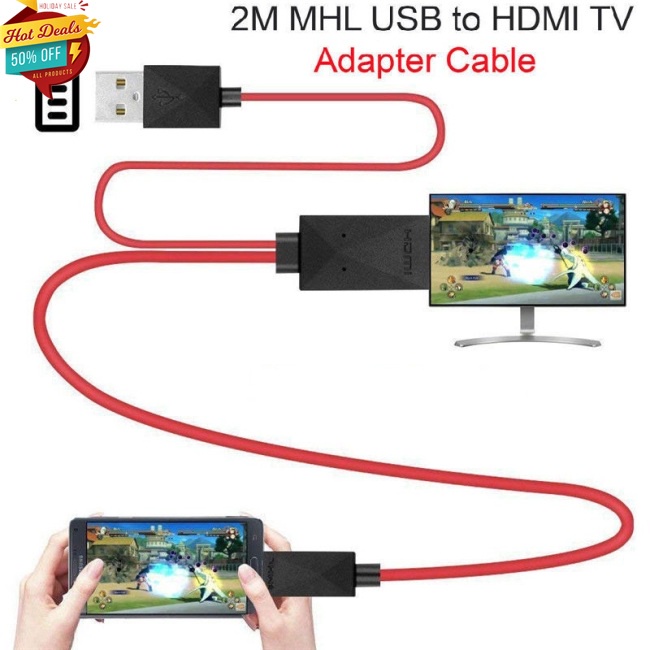 Dây Cáp Hdmi Hd Cho Samsung S3 S4 S5 Note2 Note3 Note4