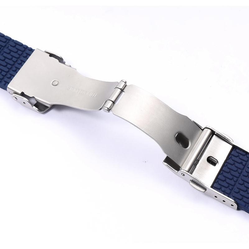 Phù Hợp Dây Đeo Đồng Hồ Thể Thao Bằng Cao Su Silicon Mềm Chống Nước 20 22mm Cho Vickers Victorinox Watch