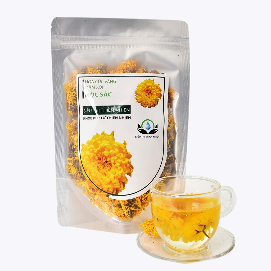 Trà hoa cúc vàng bông(cúc mâm sôi) Mộc Sắc 500g