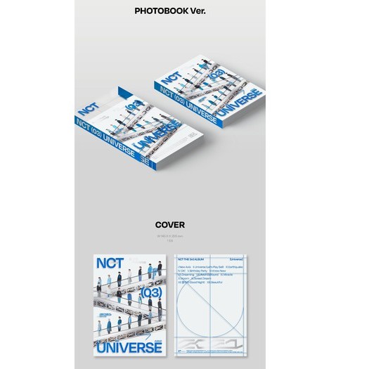 Album NCT 2021 - Universe + Quà 1 ảnh khổ A5 hình bias (ghi chú tên bias khi đặt hàng)