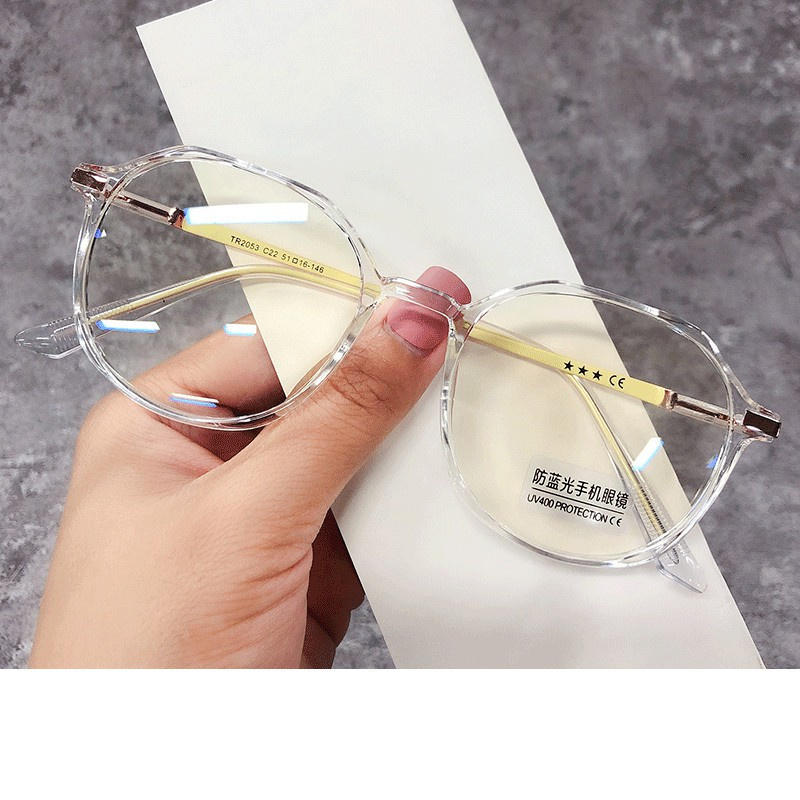 Mắt Kính Gọng Tròn Chống Ánh Sáng Xanh Thời Trang Cho Nữ | BigBuy360 - bigbuy360.vn