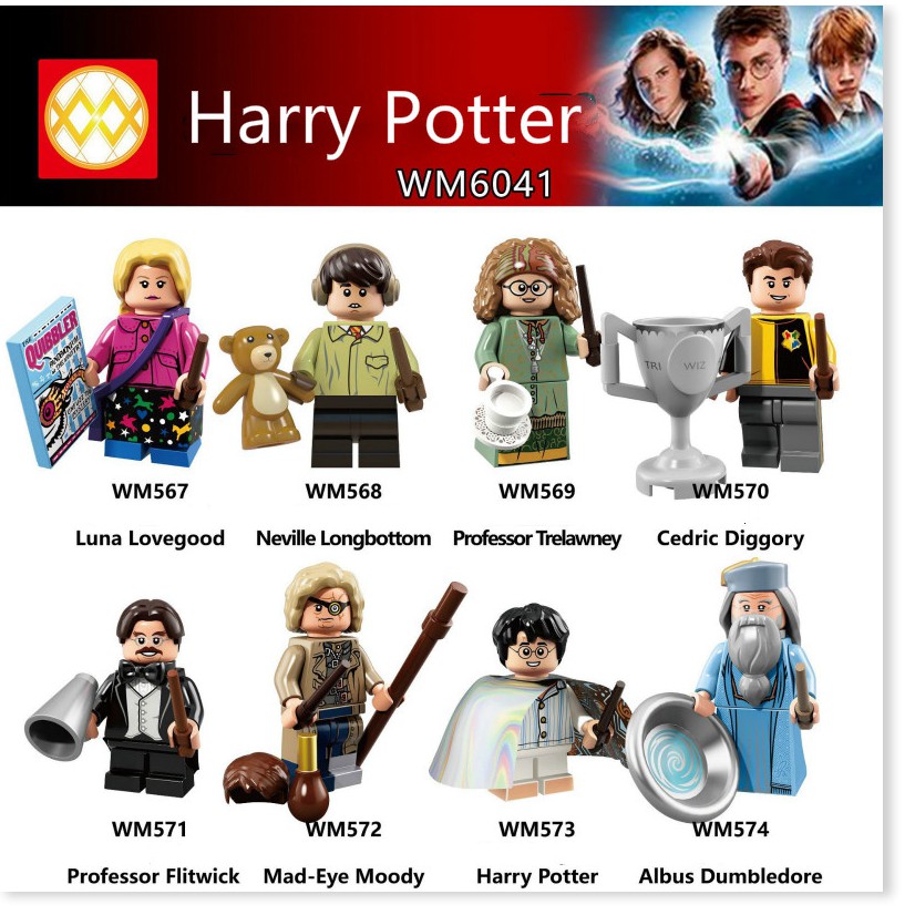 Bộ Đồ Chơi Lắp Ráp Lego Hình Harry Potter Cho Trẻ Em Wm6041