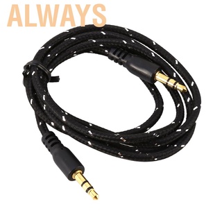 Dây cáp âm thanh AUX dài 1m 2 jack cắm 3.5mm đa dụng