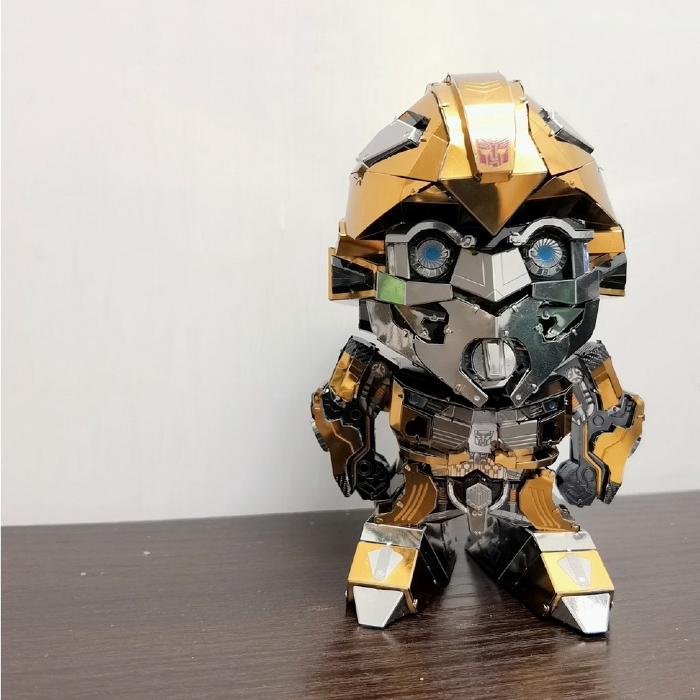 Mô Hình Kim Loại Lắp Ráp 3D MU Transformers Bumblebee [chưa ráp]