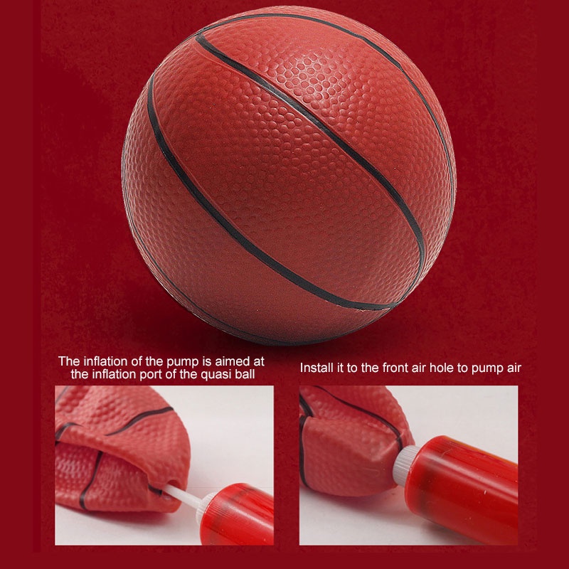 ZHAN QI TOYS All-in-one Đồ Chơi Bóng Rổ Khung Đứng Có Thể Điều Chỉnh Cho Trẻ Em