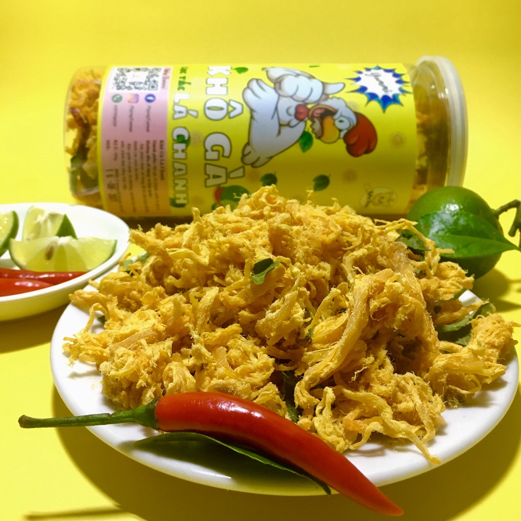 Khô Gà Lá Chanh 300g Gà Khô Lá Chanh 300g Loại 1 Ăn Vặt Ngỗng Đồ Ăn Vặt Hà Nội Vừa Ngon Vừa Rẻ, An Toàn VSTP | BigBuy360 - bigbuy360.vn
