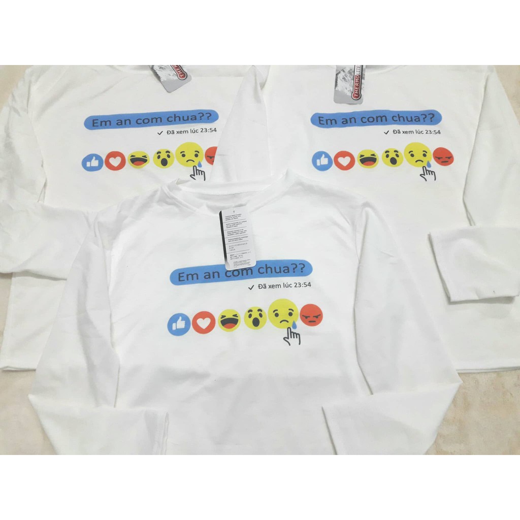 Áo chữ Em an com chua cực chất CHU0412