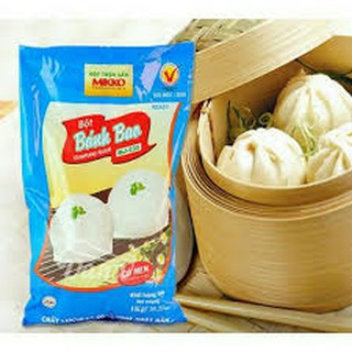 BỘT BÁNH BAO MIKKO TRỘN SẴN CÓ GÓI MEN 1KG