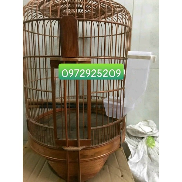 Máng ăn chống vãi cho chim cu gáy